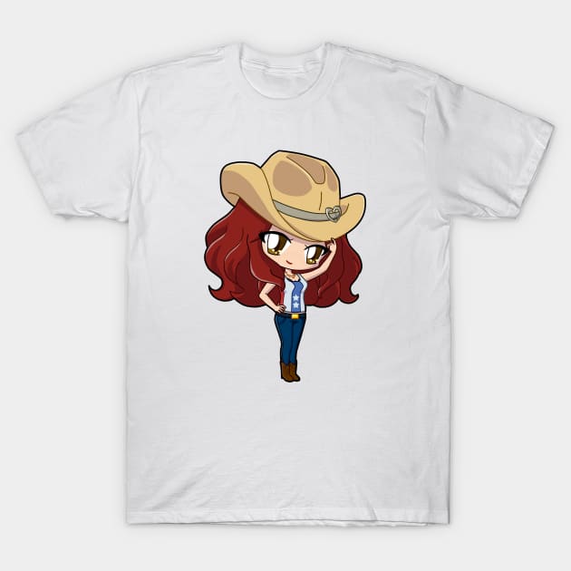 Chibi Rhubarb T-Shirt by AuroraPeachy